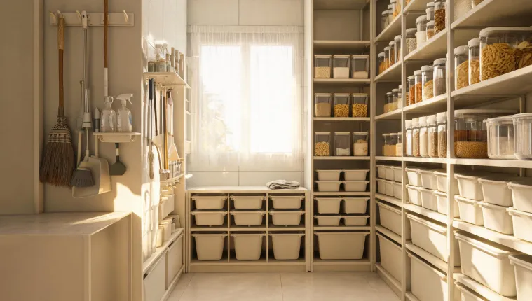 Organized home storage and cleaning guide